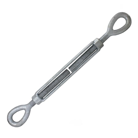Us Cargo Control Galvanized Turnbuckle - Import - Eye & Eye - 3/4" x 9 EETBGV34X9